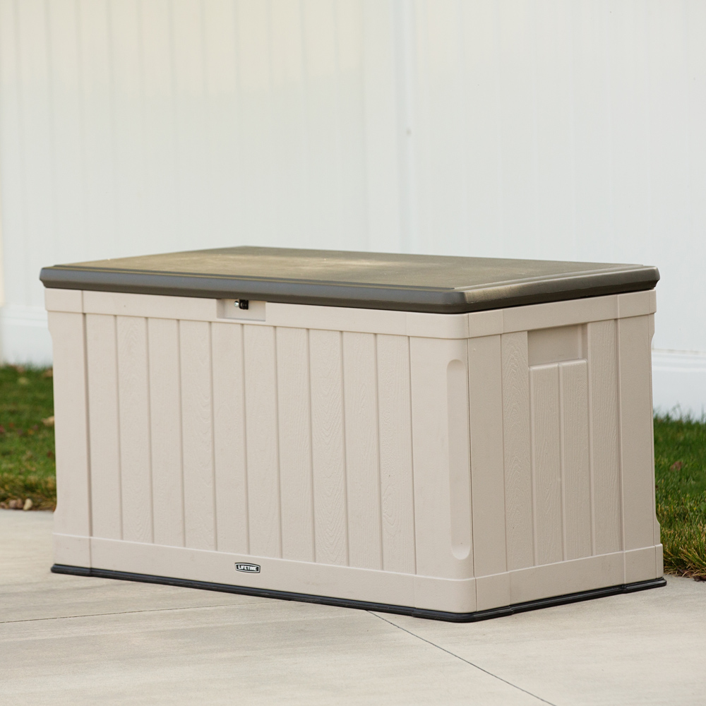 Heavy-Duty Outdoor Storage Deck Box - 116 Gallon