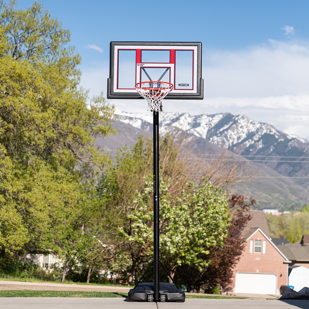 Adjustable Courtside, Speed Shift Basketball Hoop