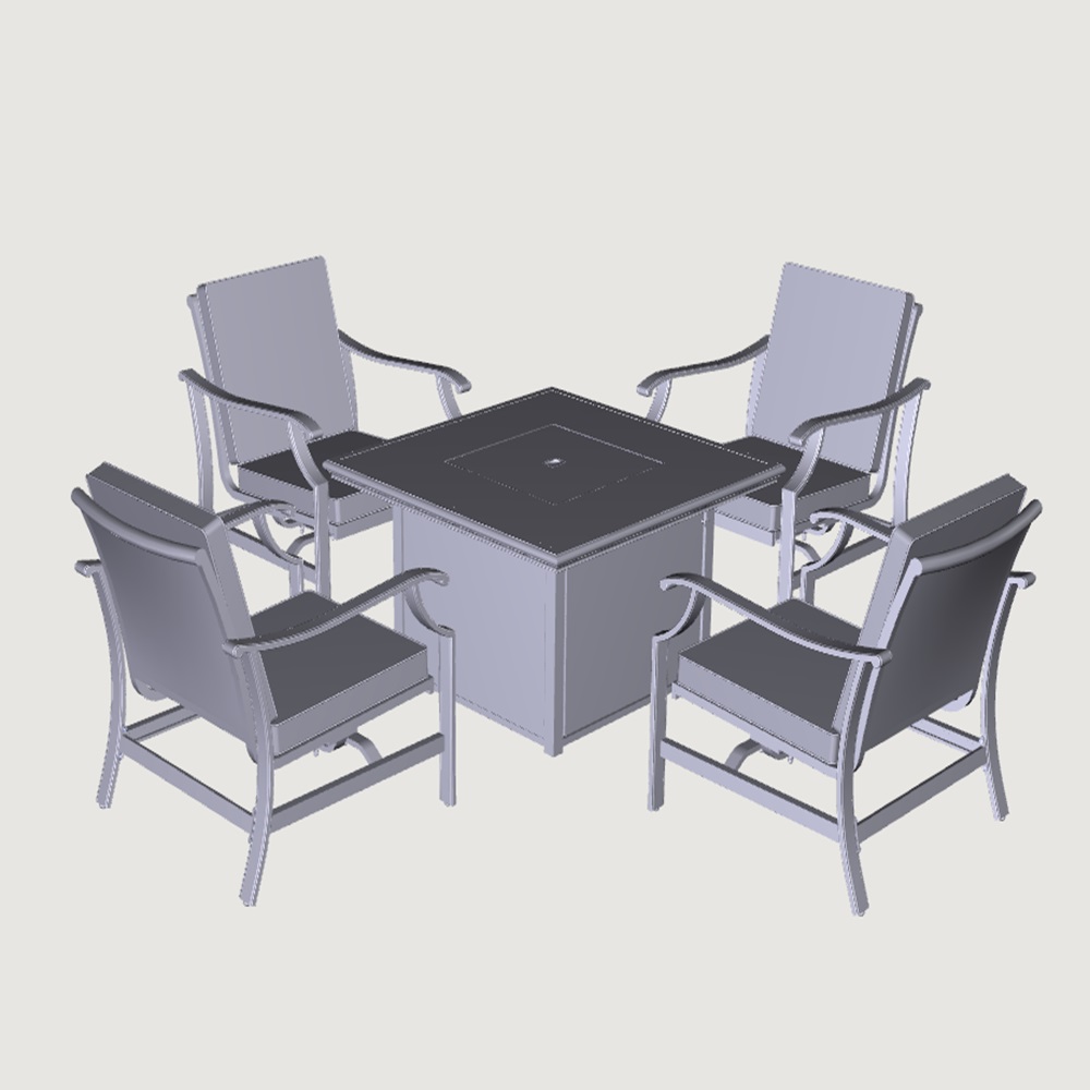 Portsmouth Fire Chat Set