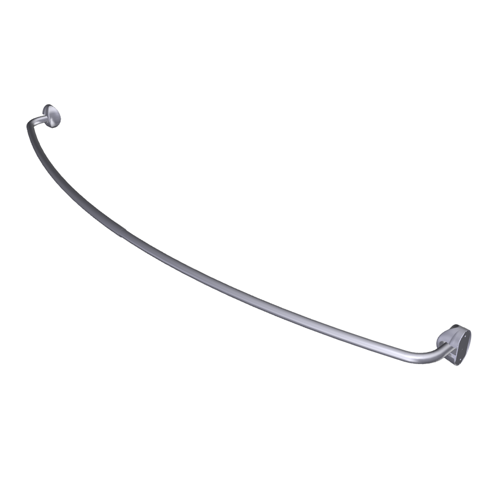 Single Curved Permanent Rod