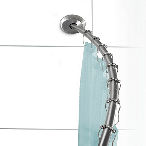 Dual Mount Curved Shower Rod