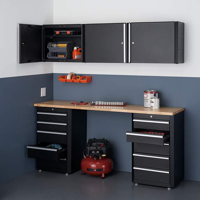 TRINITY Garage Workstation - 6 piece Set