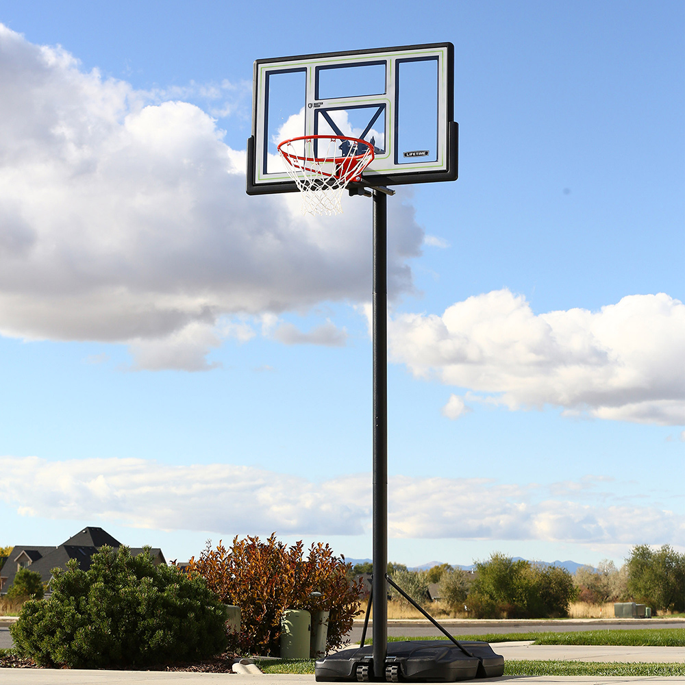 Adjustable Courtside Portable, Quick Adjust Basketball Hoop
