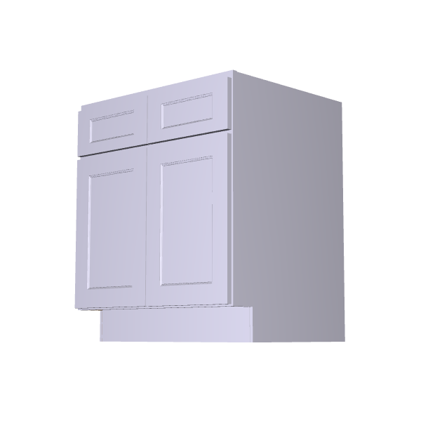 Double Door Sink Base Cabinet - 30/33/36