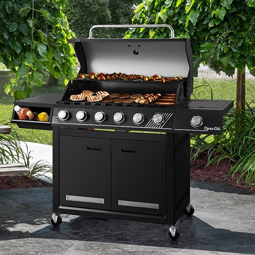 6-Burner NG Grill with Side Burner and SearPlus™ Burner