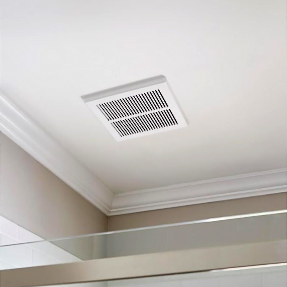 80 CFM Ceiling Mount Installation Bathroom Exhaust Fan with Humidity Sensor