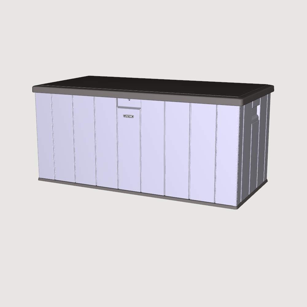 Heavy-Duty Outdoor Storage Deck Box - 150 Gallon