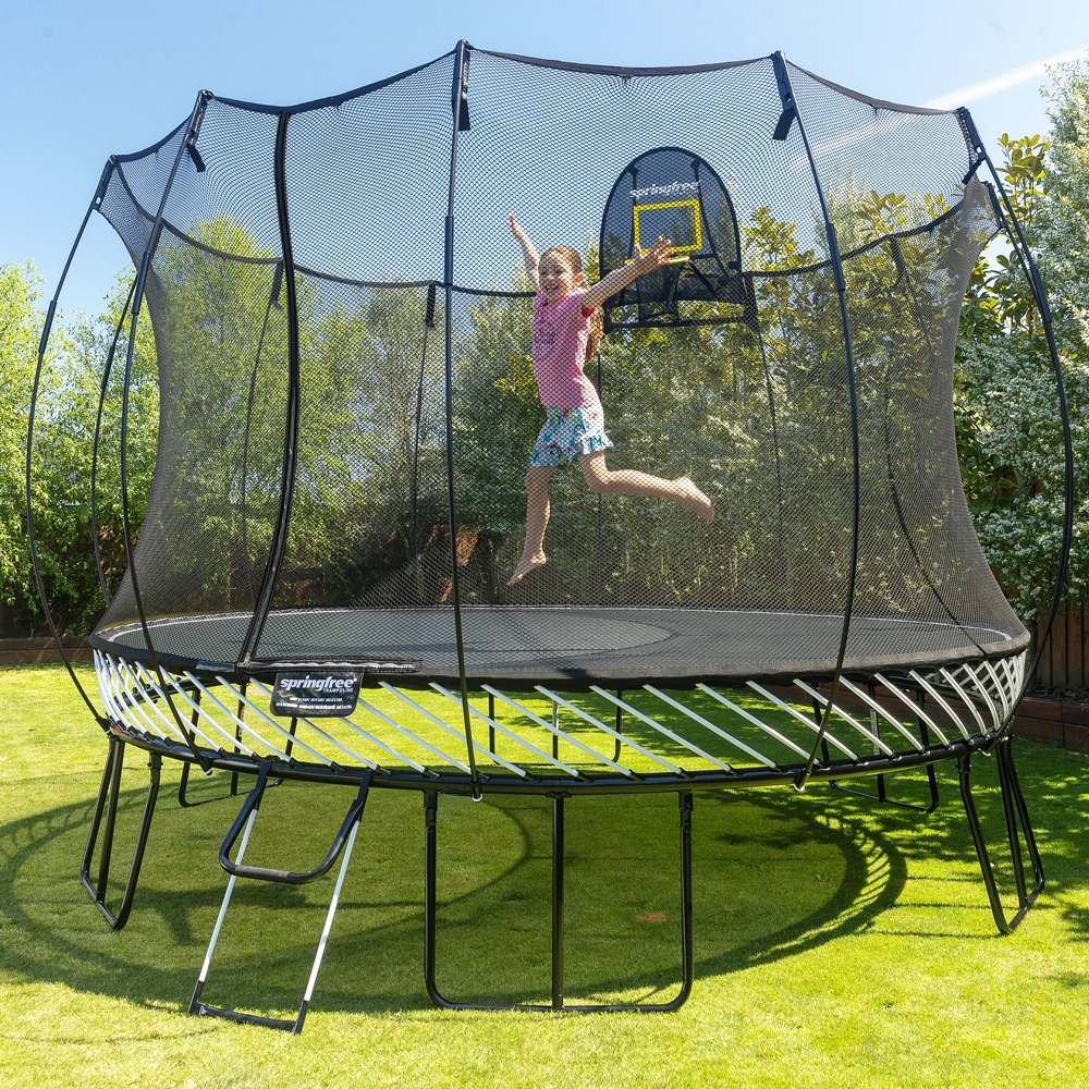 Jumbo Round Trampoline
