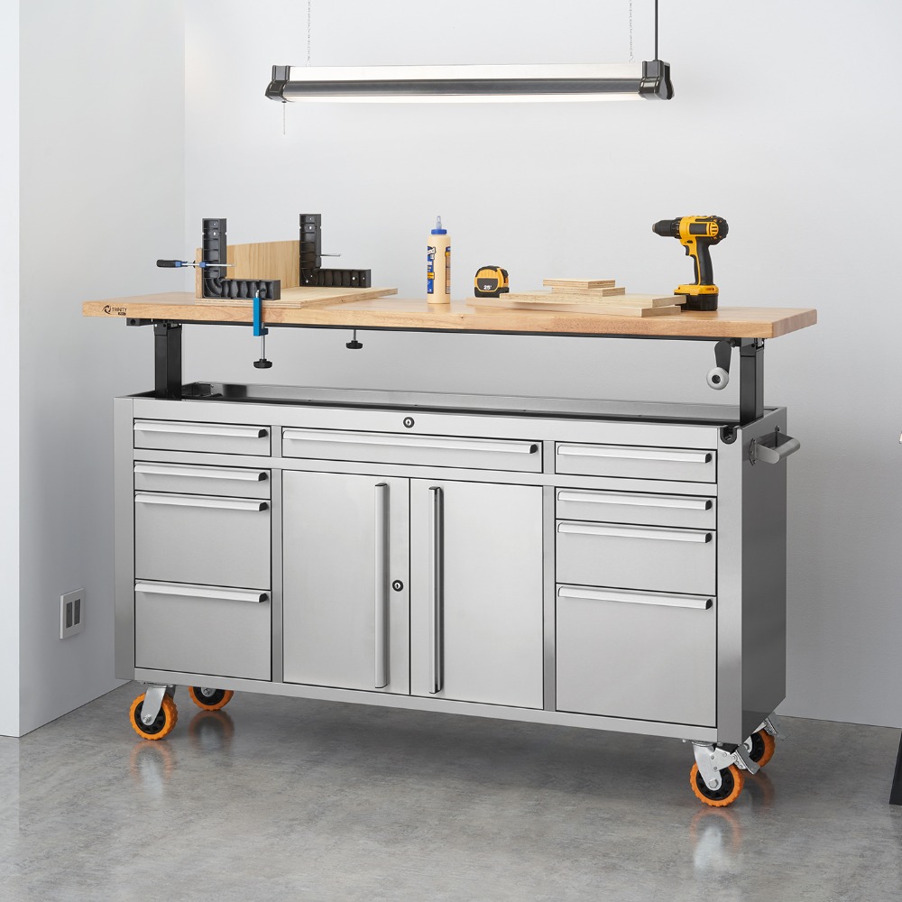 Pro 72” workbench with Adjustable Top
