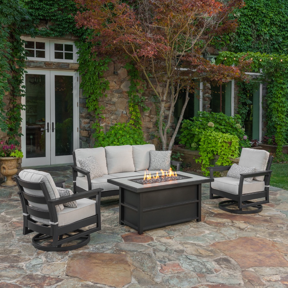 Fairchild 4pc Fire Seating Set