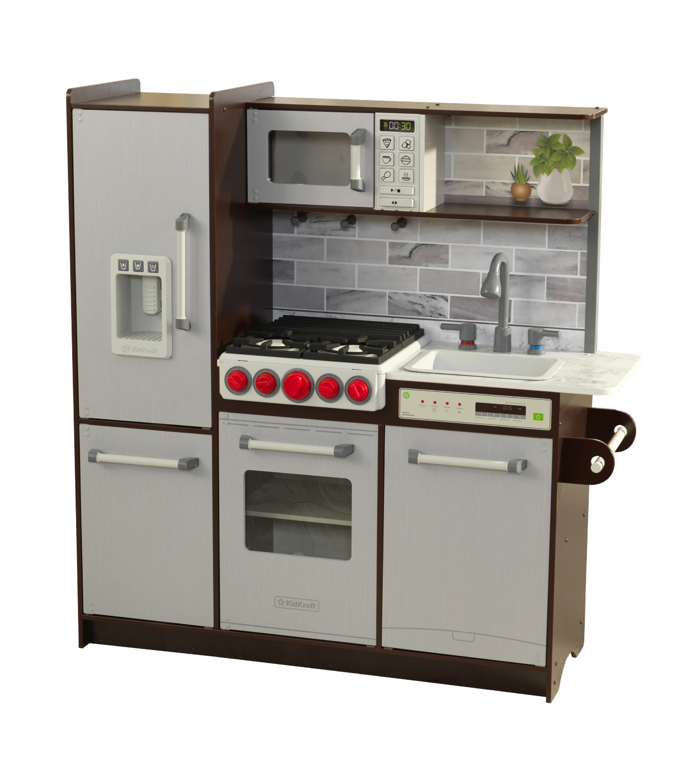 Uptown Elite Espresso or White Kitchen EZ Assembly