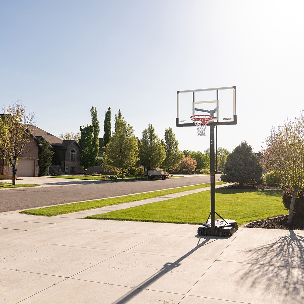 Adjustable Mammoth Portable , Mammoth Lift Basketball Hoop