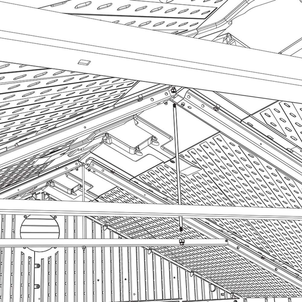 8 Ft. Shed Snow Load Kit