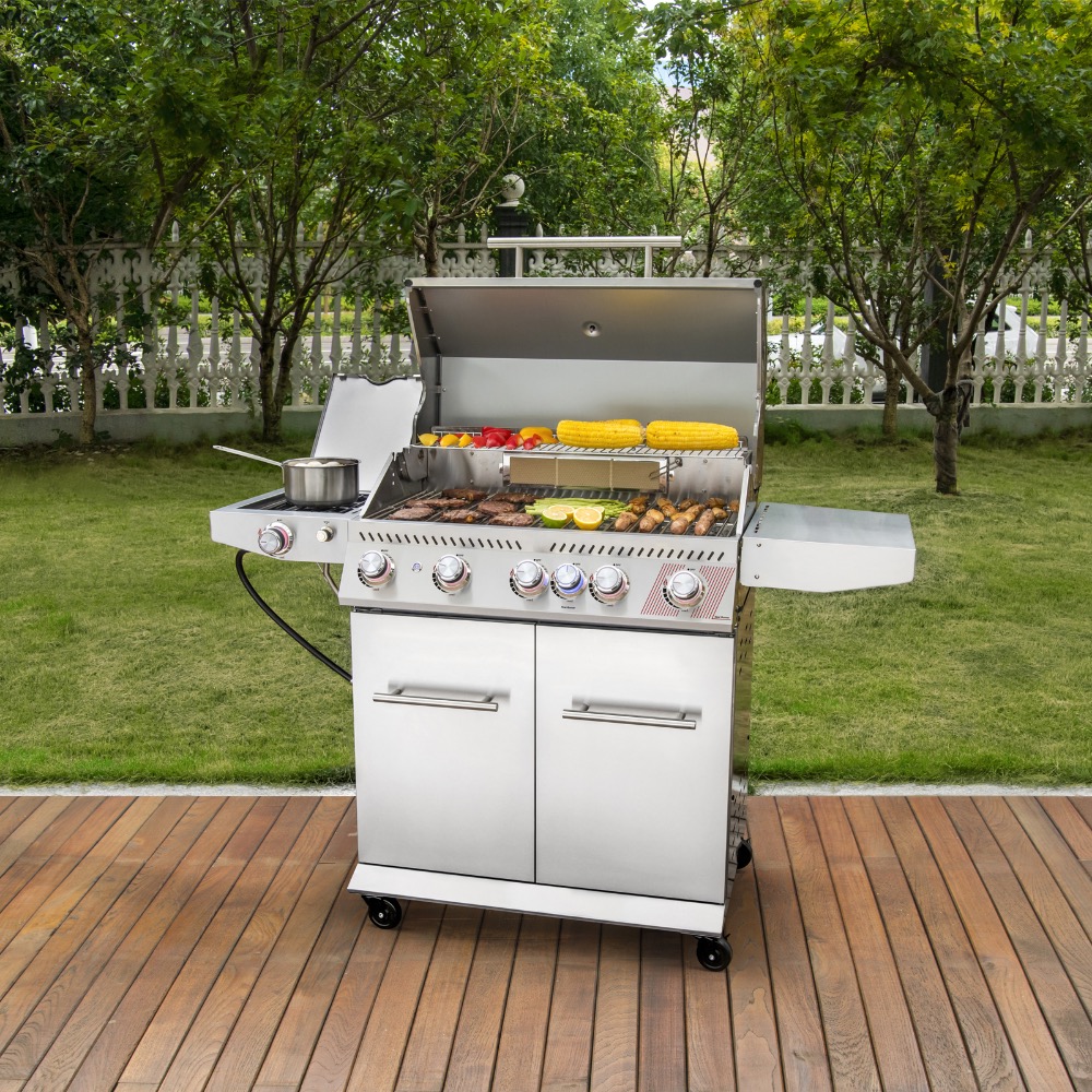 BJ SS 5-Burner Gas Grill