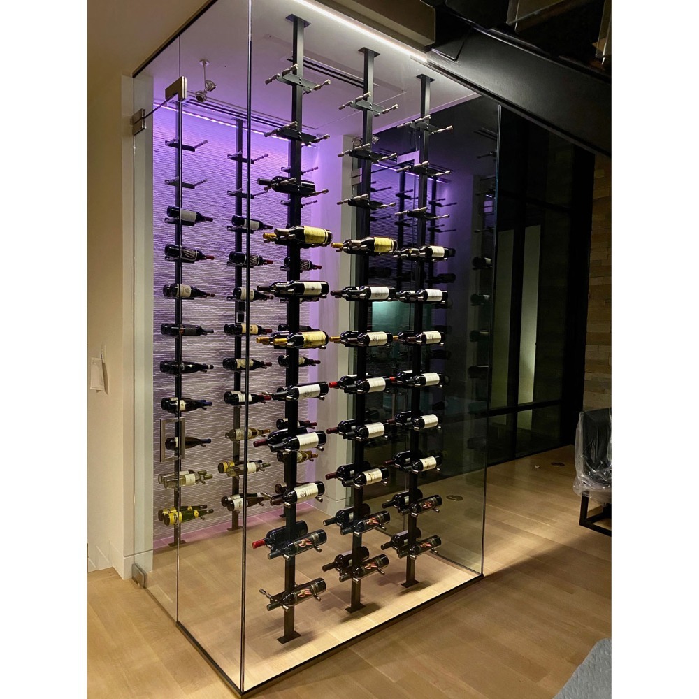 Low Profile Wine Rack System