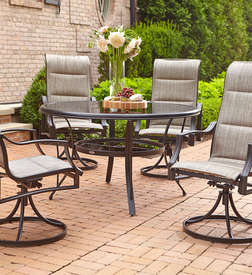 Statesville 5-Piece Padded Sling Dining Set