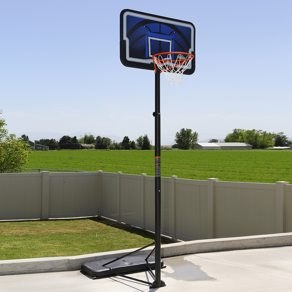 Adjustable Streamline Portable, Telescoping Basketball Hoop