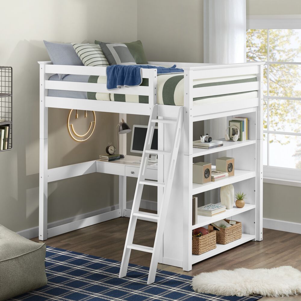 Full Loft Bed Powered and Non-Powered