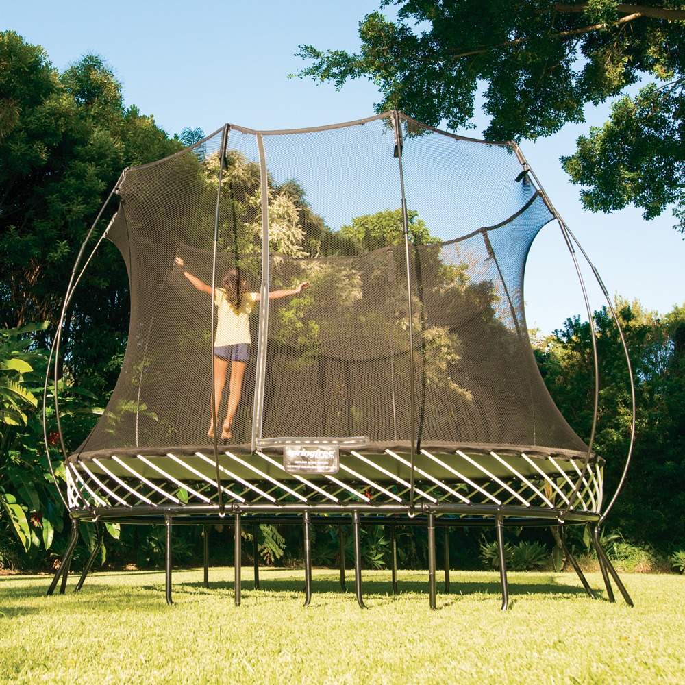 Compact Oval Trampoline