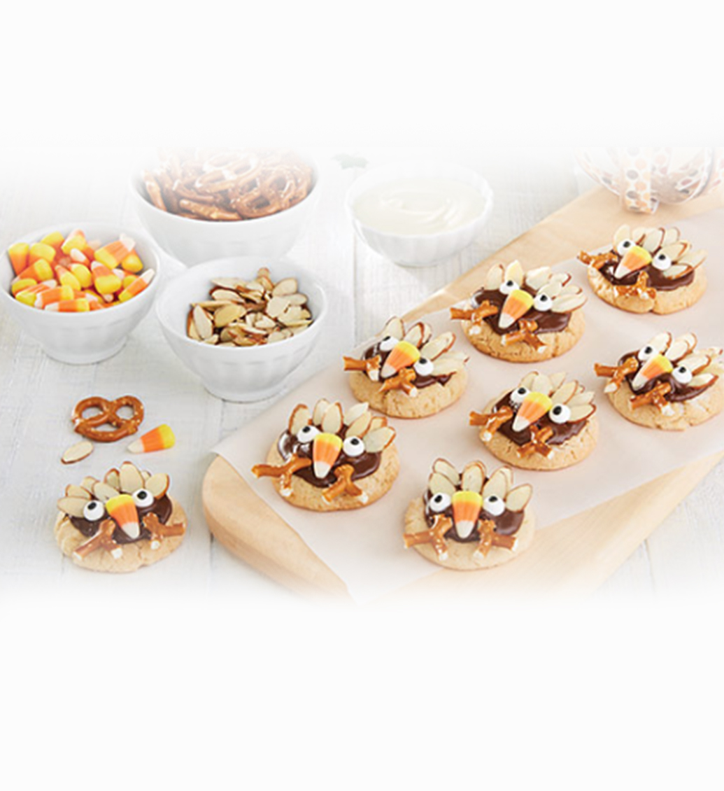 Pretzel Turkey Cookies Recipe