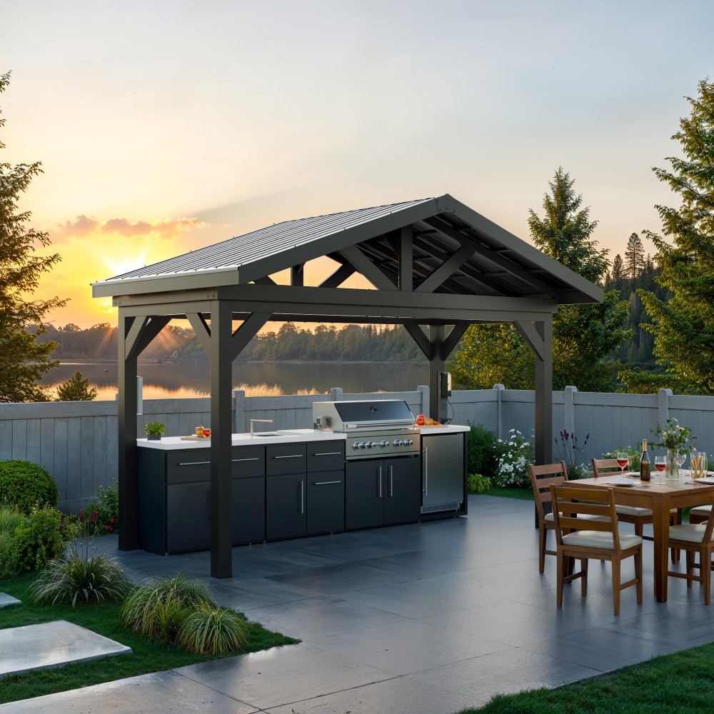 Lancaster Linear Outdoor Kitchen