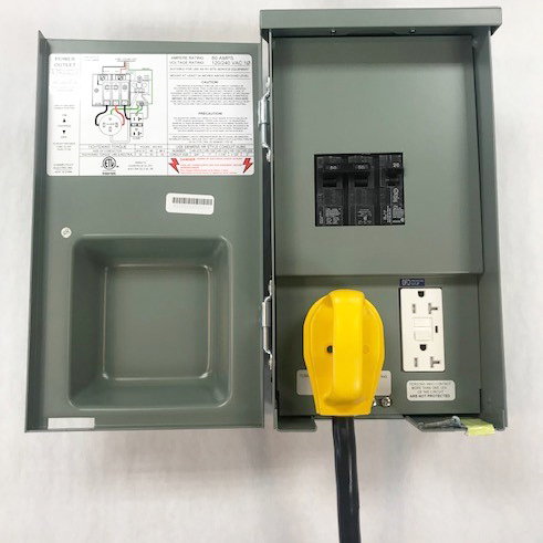 60 Amp RV Power Outlet