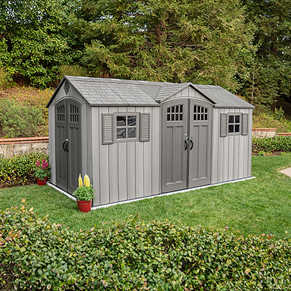 15 Ft. x 8 Ft. Outdoor Storage Shed