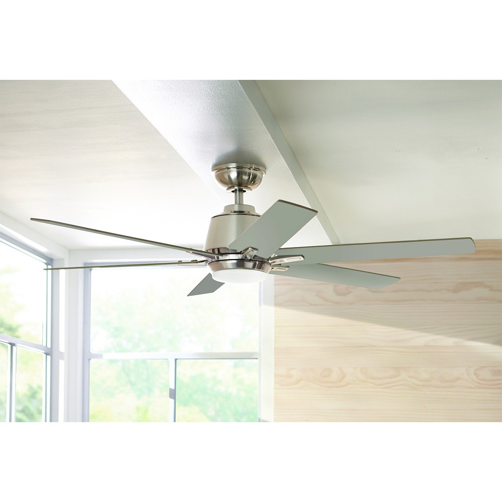 Kensgrove 54 in. Integrated LED Ceiling Fan with Light and Remote Control