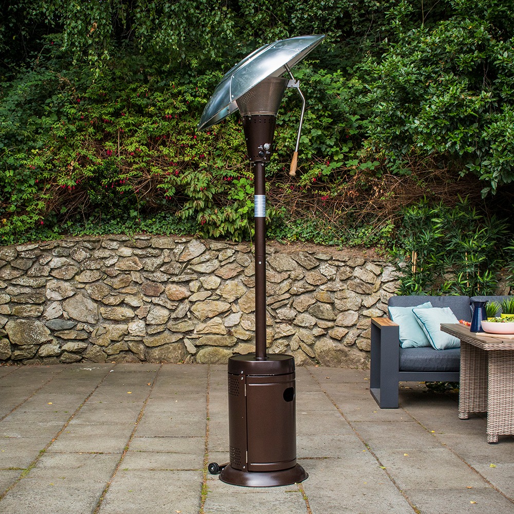 38,200 Btu Bronze Heat Focusing Patio Heater