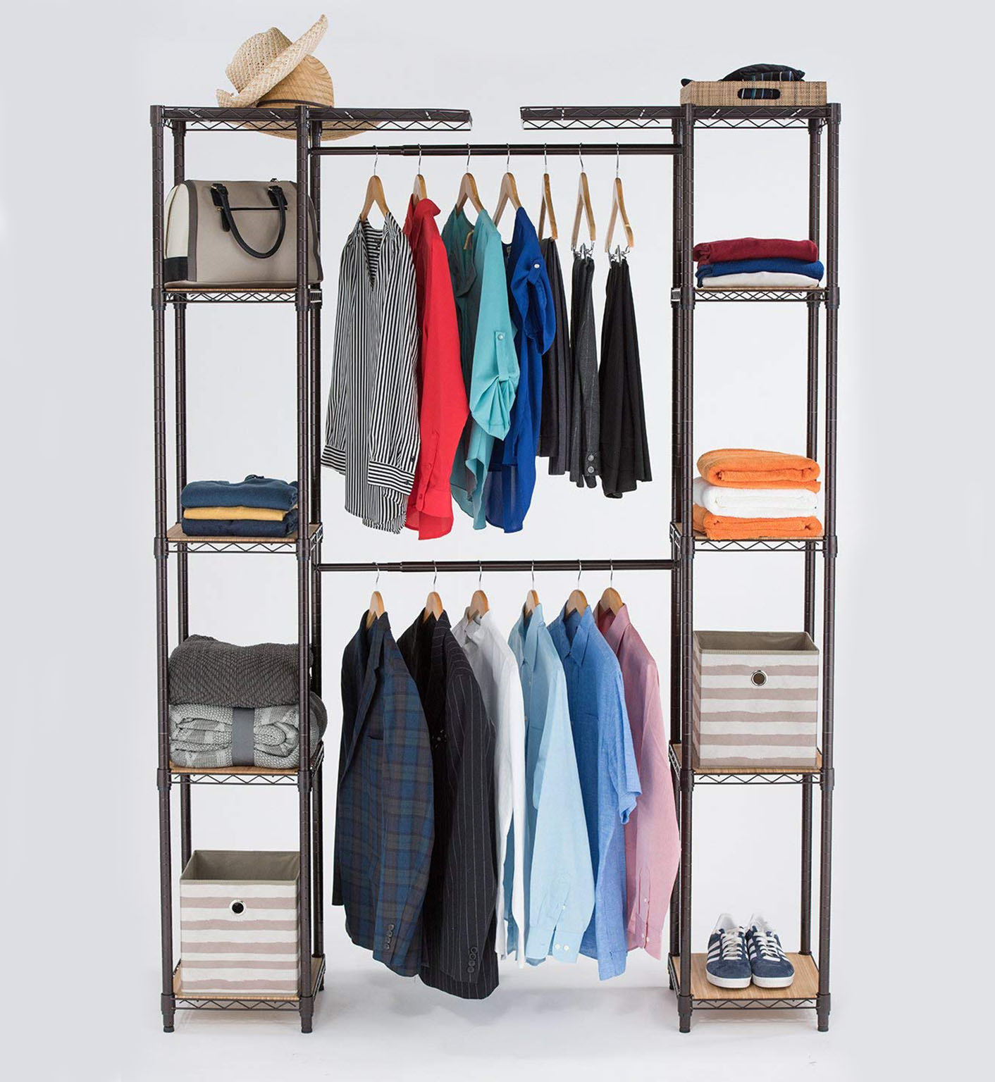 Costco Trinity Expandable Closet Organizer | Dandk Organizer