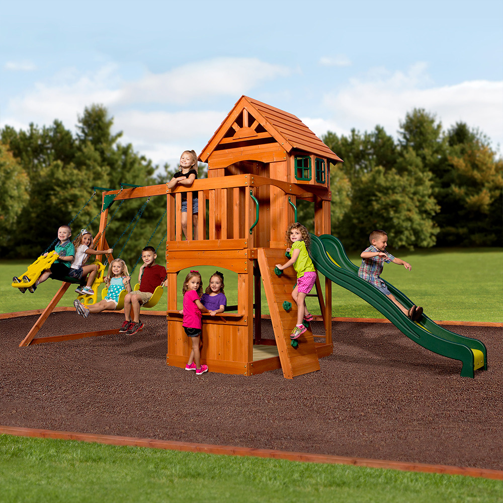 Atlantis Wooden Swing Set 65210 