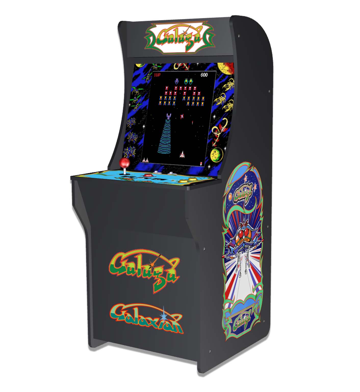 ARCADE 1UP ギャラガ ギャラクシアン アーケードゲーム - 家具