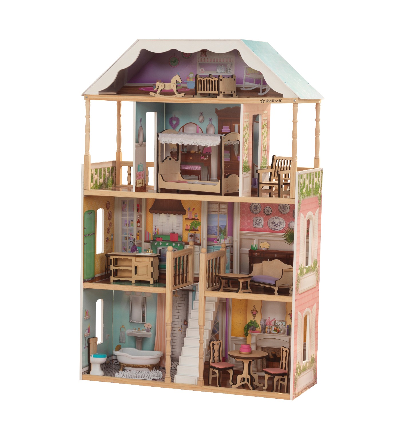 kidkraft disney princess dollhouse instructions