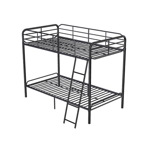 Twin Over Metal Bunk Bed, Yourzone Metal Loft Bed Twin Size Assembly Instructions