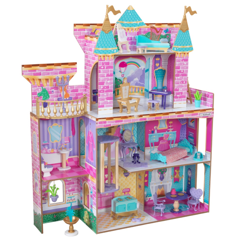 kidkraft disney princess dollhouse instructions