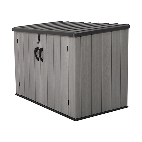 Photo of Shed, 3x6 Horizontal, Storm Dust, Gray, Rough Cut