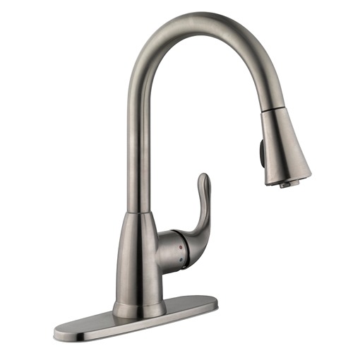 Photo of Market Single-Handle Pull-Down Sprayer Kitchen Faucet