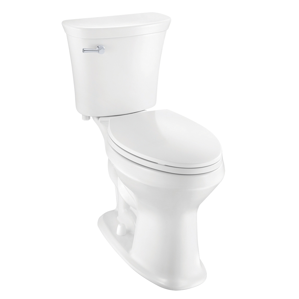 Photo of 2-Piece 1.28 GPF Single-Flush Elongated SuperClean Toilet