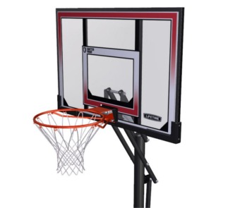 Photo of Action Grip Adjustable In-Ground Basketball Hoop