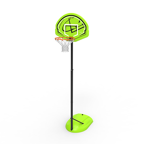 Photo of Basketball, Youth Portable, Telescoping, Youth, Lime Green