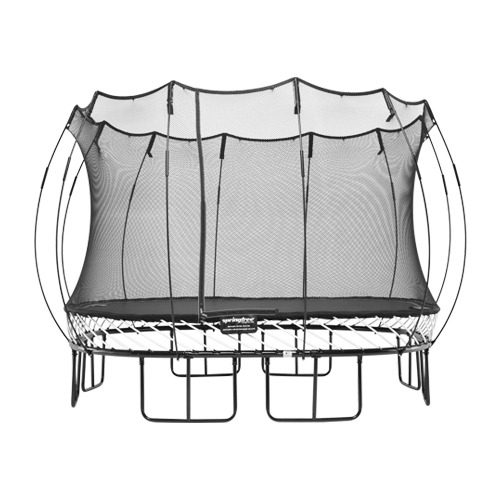 Photo of Large Square Trampoline Disassembly