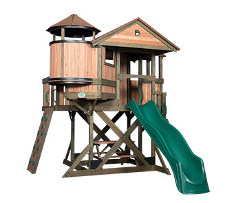 Photo of Eagle's Nest Wooden Playhouse
