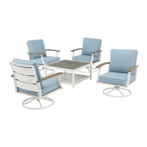 Photo of Marina Point 5-Piece Motion Outdoor Conversation Seating Set