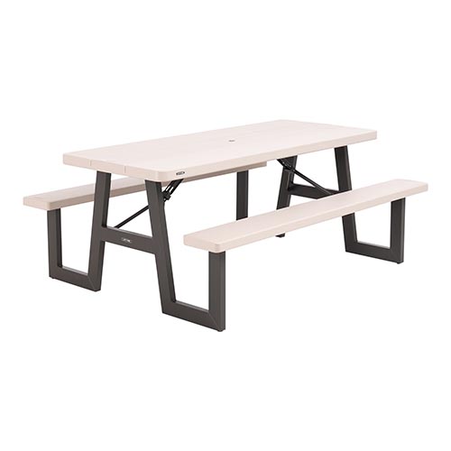 Photo of 6-Foot W-Frame Folding Picnic Table