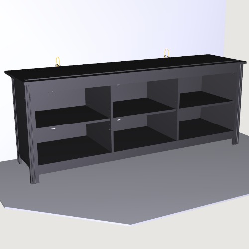 Photo of Open Shelf TV Stand