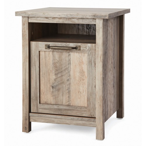 Photo of Modern Farmhouse Nightstand with USB Ports