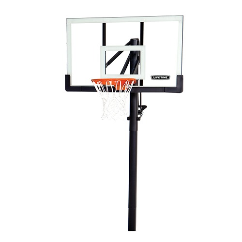 Photo of Adjustable In Ground, Pump Adjust Basketball Hoop