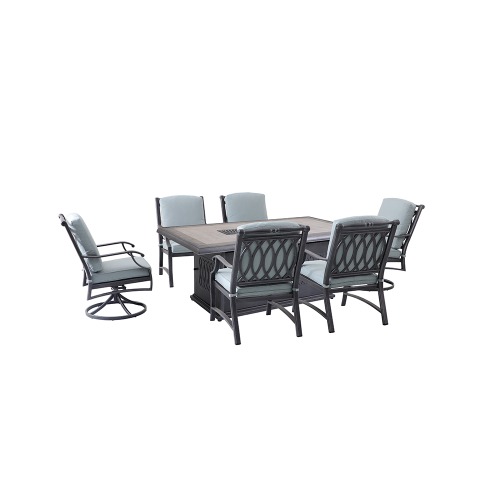Photo of St. Charles 7pc Fire Dining Set