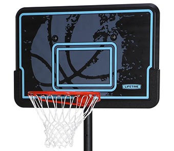 Photo of Adjustable Pro Court Portable, Telescoping Basketball Hoop