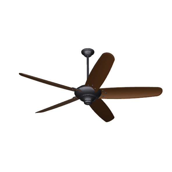 Photo of Altura II 68 in. Indoor Bronze Ceiling Fan with Remote Control